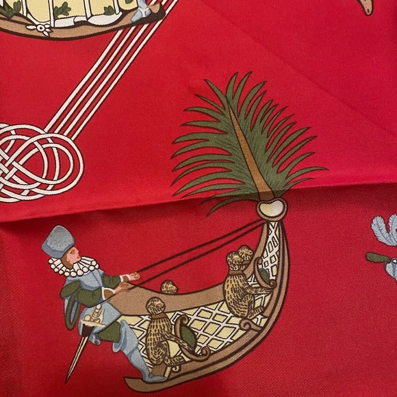 Hermès Les Fantaisies du Roy Circa 2000 Scarf - Picture 8 of 12